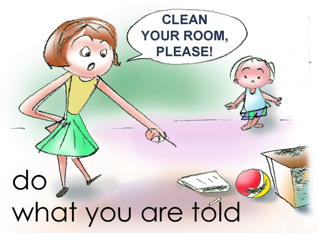 clean up room clipart